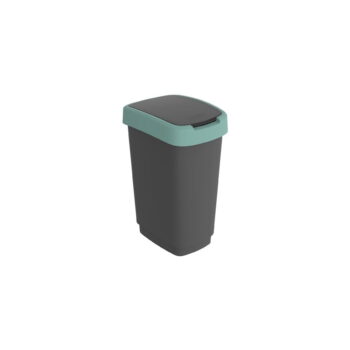 Odpadkový kôš z recyklovaného plastu 25 l Twist - Rotho – Obrázok 5