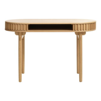 Pracovný stôl v dekore duba 60x120 cm Carno – Unique Furniture – Obrázok 3