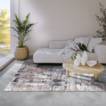 Svetlosivý koberec 120x160 cm Malard Anthracite Gold – Elle Decoration - Image 2