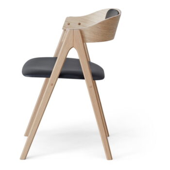 Kožená jedálenská stolička Mette – Hammel Furniture - Image 3