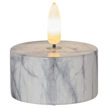 LED sviečky v súprave 2 ks (výška  6 cm) Flamme Marble – Star Trading - Image 3
