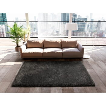 Sivý koberec 200x140 cm Shaggy Reciclada - Universal – Obrázok 2
