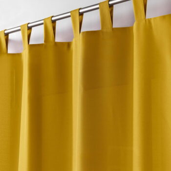 Žltý záves 140x260 cm Essentiel – douceur d'intérieur – Obrázok 2