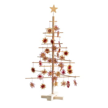 Drevený vianočný stromček Nature Home, výška 75 cm – Obrázok 3