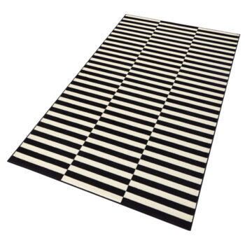 Čierno-biely koberec Hanse Home Gloria Panel, 80 x 150 cm - Image 4