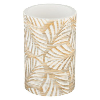 Béžový téglik na zubné kefky z polyresínu Terralba – Wenko – Obrázok 2