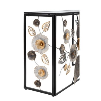 Čierny konzolový stolík 42x112 cm Glam Dark – Mauro Ferretti - Image 7
