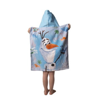 Modré froté detské pončo Frozen 2 – Jerry Fabrics - Image 3