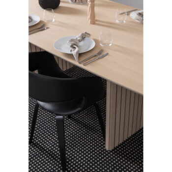 Biely jedálenský stôl v dekore duba 105x220 cm Christo – Actona – Obrázok 7