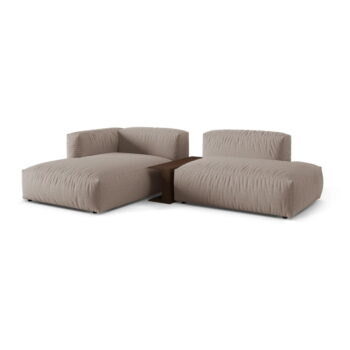 Béžová modulárna rohová pohovka (ľavý roh) Martina – Micadoni Home – Obrázok 2