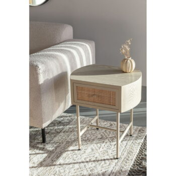 Odkladací stolík 38x48 cm Amaya – White Label – Obrázok 2