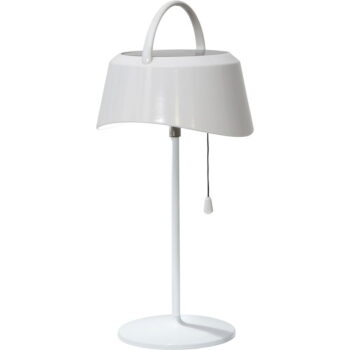 Biela vonkajšia solárna LED lampa Star Trading Cervia, výška 36 cm – Obrázok 2