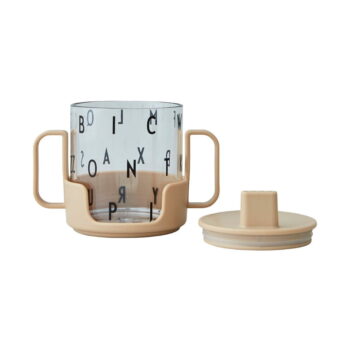 Béžový detský hrnček Design Letters Grow With Your Cup - Image 2