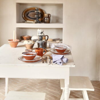 Misa z kameniny v tehlovo-béžovej farbe ø 17 cm Poterie – Casafina – Obrázok 4