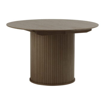 Okrúhly rozkladací jedálenský stôl ø 120 cm Nola – Unique Furniture – Obrázok 4