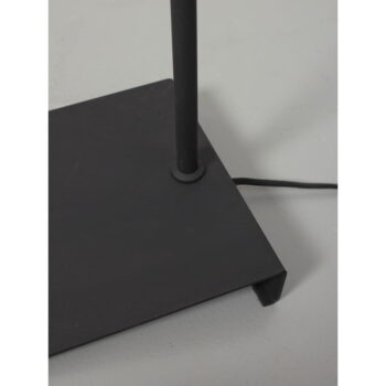 Čierna stojacia lampa s kovovým tienidlom (výška  145,5 cm) Bordeaux – it's about RoMi - Image 5