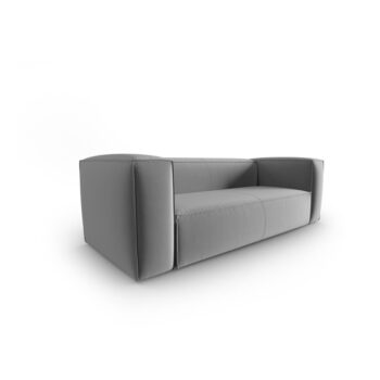 Sivá zamatová pohovka 200 cm Mackay – Cosmopolitan Design - Image 2