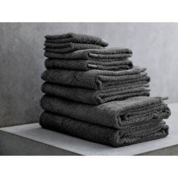 Sivý uterák z bio bavlny 50x100 cm Comfort - Södahl - Image 2