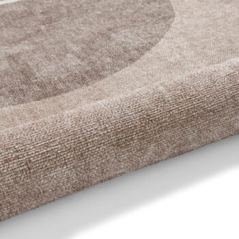Béžový prateľný behúň s prímesou bavlny 60x170 cm Whisper – Think Rugs – Obrázok 4