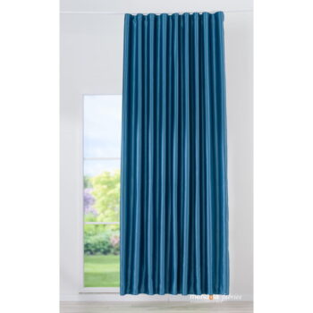 Modrý záves na háčiky 140x260 cm Canyon – Mendola Fabrics - Image 2