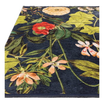 Tmavomodrý koberec 160x230 cm Passiflora – Asiatic Carpets - Image 4
