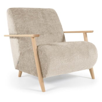 Béžové kreslo Meghan – Kave Home - Image 4
