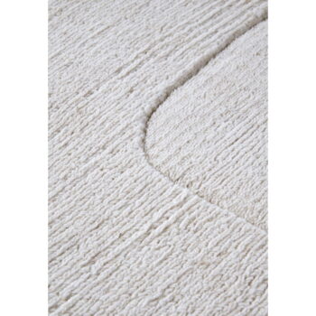 Krémovobiely ručne tkaný vlnený koberec 80x150 cm Charlotte – Villeroy&Boch - Image 6