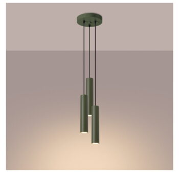 Zelené závesné svietidlo ø 19,5 cm Castro – Nice Lamps – Obrázok 4