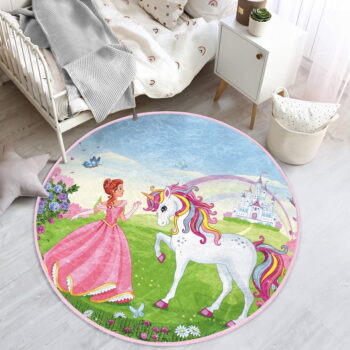 Detský koberec ø 80 cm Comfort – Mila Home - Image 3