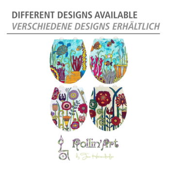 Záchodová doska s automatickým zatváraním 37 x 44,5 cm Rollin'Art Ocean Life – Wenko - Image 8