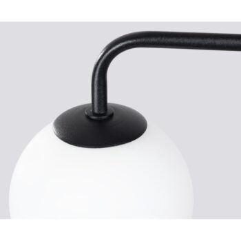 Čierno-biele nástenné svietidlo Beam – Nice Lamps - Image 6