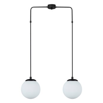 Čierne závesné svietidlo Squid Lighting Efe, výška 100 cm - Image 3