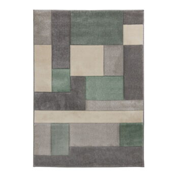 Zeleno-sivý koberec Flair Rugs Cosmos, 200 x 290 cm
