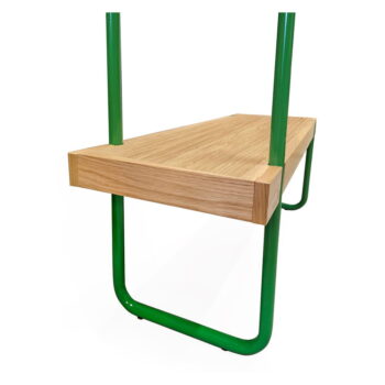 Zelená/prírodná predsieňová zostava v dekore duba Ben - Woodman - Image 4