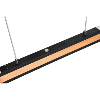 LED závesné svietidlo v čierno-prírodnej farbe Deacon – Trio - Image 8