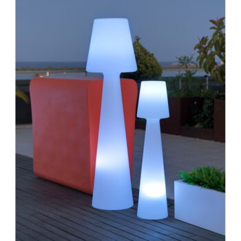Biela stojacia lampa 110 cm Divina - Tomasucci - Image 4
