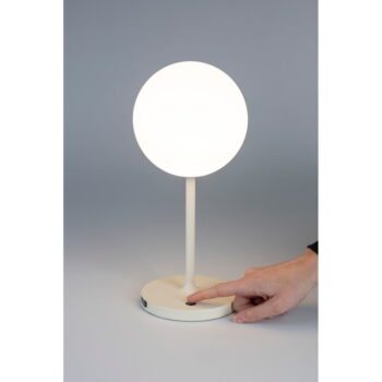 Krémová stmievateľná stolová lampa (výška 33 cm) Hub – White Label - Image 10