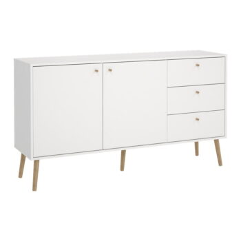 Biela nízka komoda 149x82 cm Bodo – Tvilum - Image 5