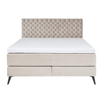 Béžová boxspring posteľ 160x200 cm La Maison - Meise Möbel - Image 5