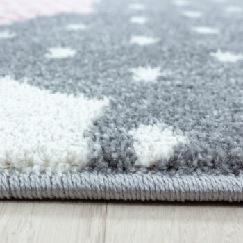 Ružovo-sivý detský koberec 160x230 cm Bambi – Ayyildiz Carpets - Image 5