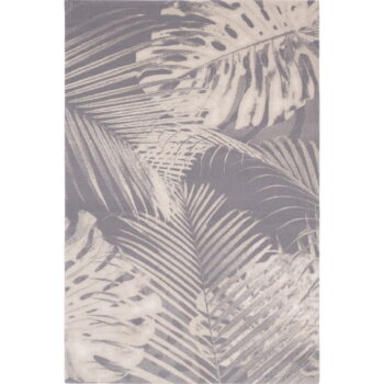 Sivý vlnený koberec 133x180 cm Monstera – Agnella