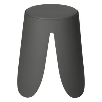 Antracitová plastová stolička Comiso – Wenko - Image 3