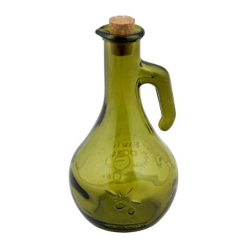 Zelená fľaša na olej z recyklovaného skla Ego Dekor Olive, 500 ml – Obrázok 2