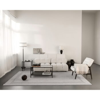 Svetlosivý vlnený koberec 133x190 cm Morphic Rocca – Agnella – Obrázok 6