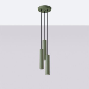 Zelené závesné svietidlo ø 19,5 cm Castro – Nice Lamps – Obrázok 5