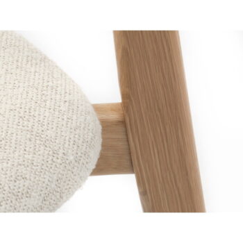 Krémovobiela/v prírodnej farbe jedálenská stolička Elim – Unique Furniture - Image 7