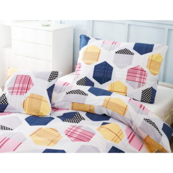 Trojdielne obliečky na jednolôžko z mikrosaténu 140x200 cm Amelie – My House – Obrázok 2