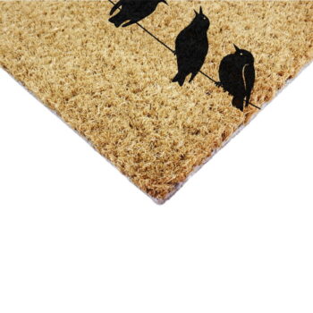 Rohožka z kokosového vlákna 40x60 cm Birds On a Wire – Artsy Doormats – Obrázok 11