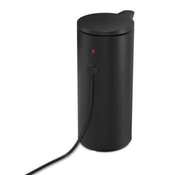 Čierny bezdotykový oceľový dávkovač mydla 266 ml – simplehuman – Obrázok 3