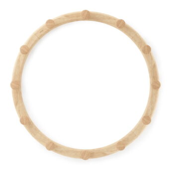 Nástenné vešiaky v súprave 4 ks z jaseňového dreva v prírodnej farbe Slinka - Umbra - Image 10